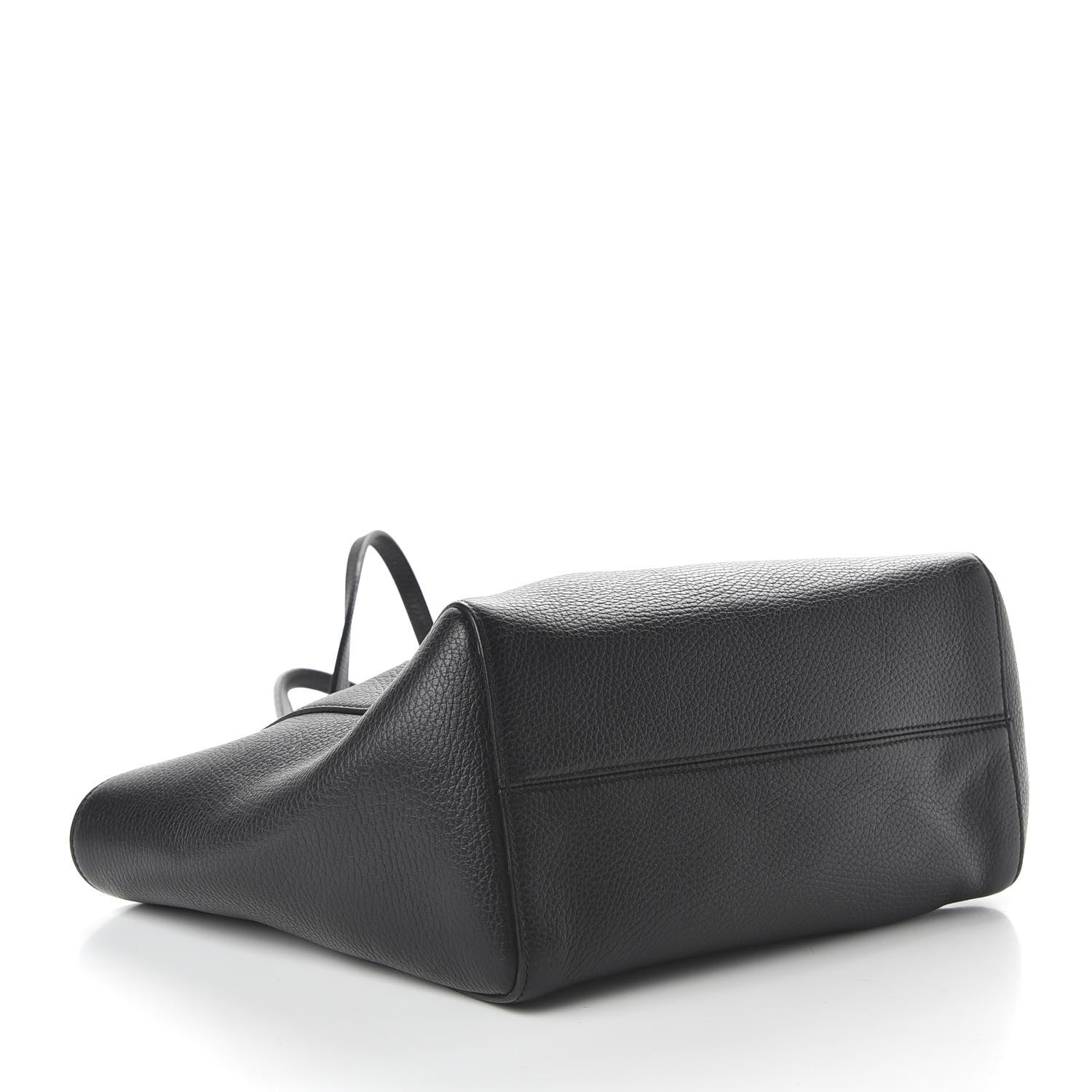 Gucci Pebbled Calfskin Small Swing Tote Black 4 of 9