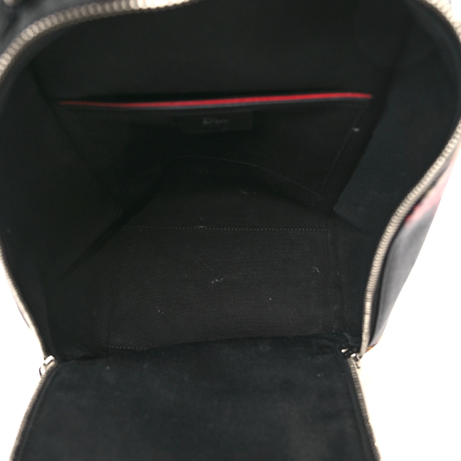 Christian Dior x Toru Kamei Coated Canvas Floral Skull Sling Backpack Grey Multicolor 5 of 10