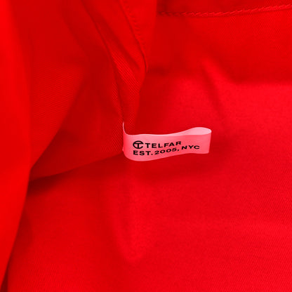 Telfar Vegan Leather Large Shopping Bag Red 7 of 12
