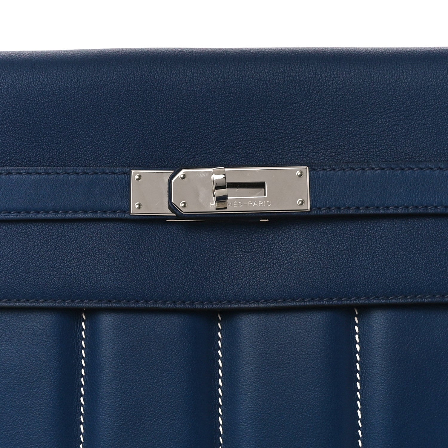 Hermes Evercolor Sac Berline 28 Bleu Saphir 8 of 12