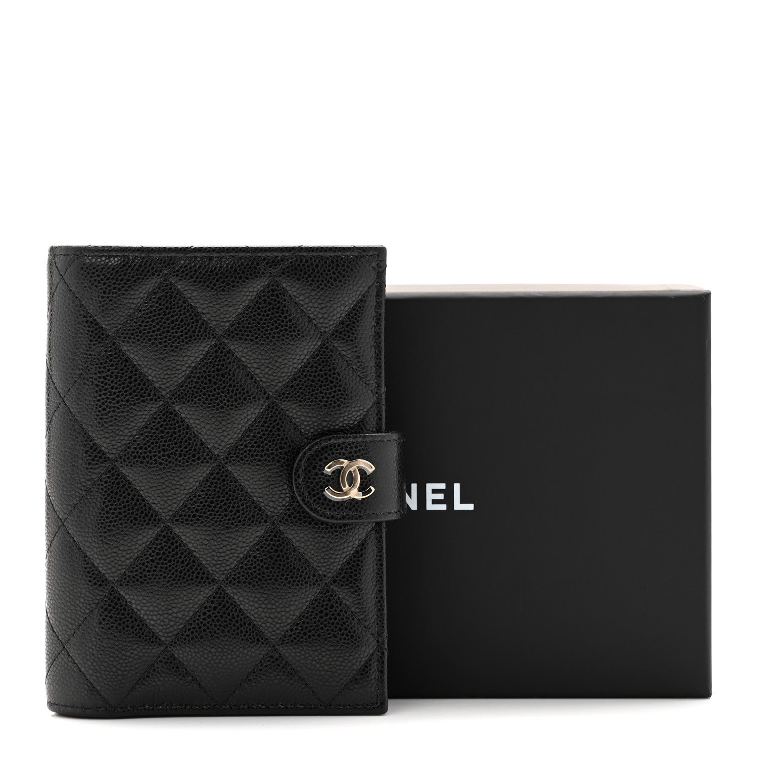 Chanel Caviar Quilted Passport Holder Black 8 of 8