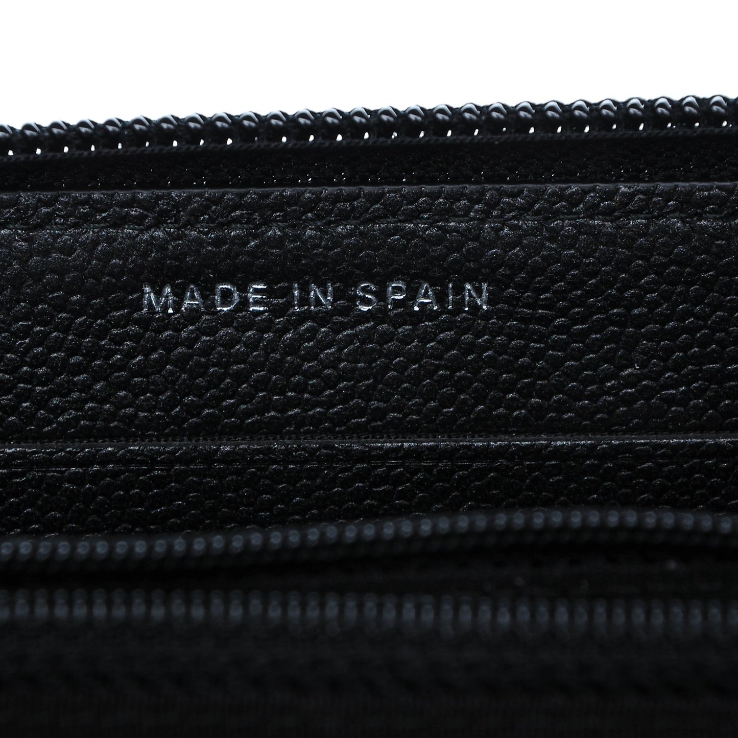 Caviar Quilted Boy Small Zip Around Wallet So Black