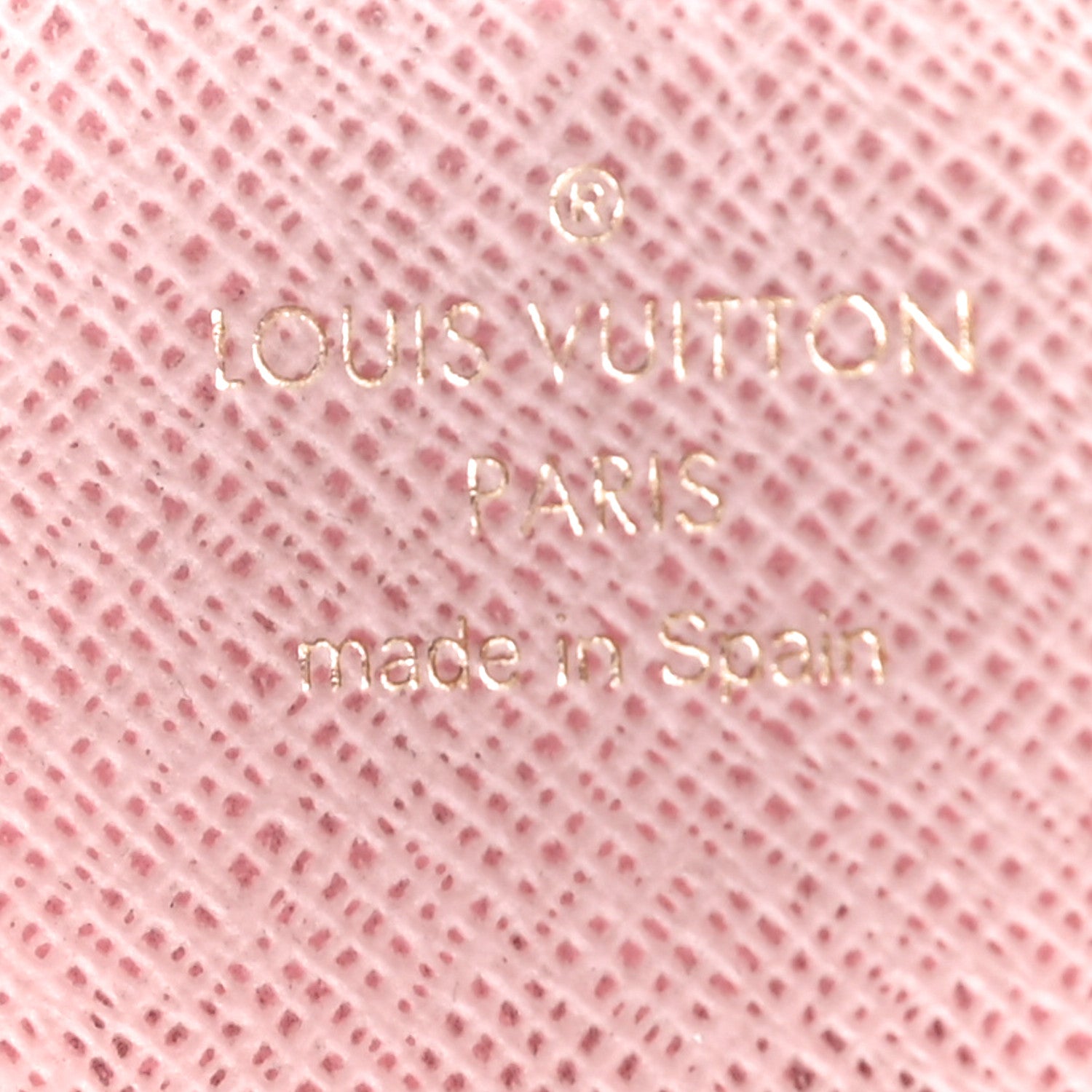 Louis Vuitton Damier Ebene Rosalie Coin Purse Rose Ballerine 6 of 14