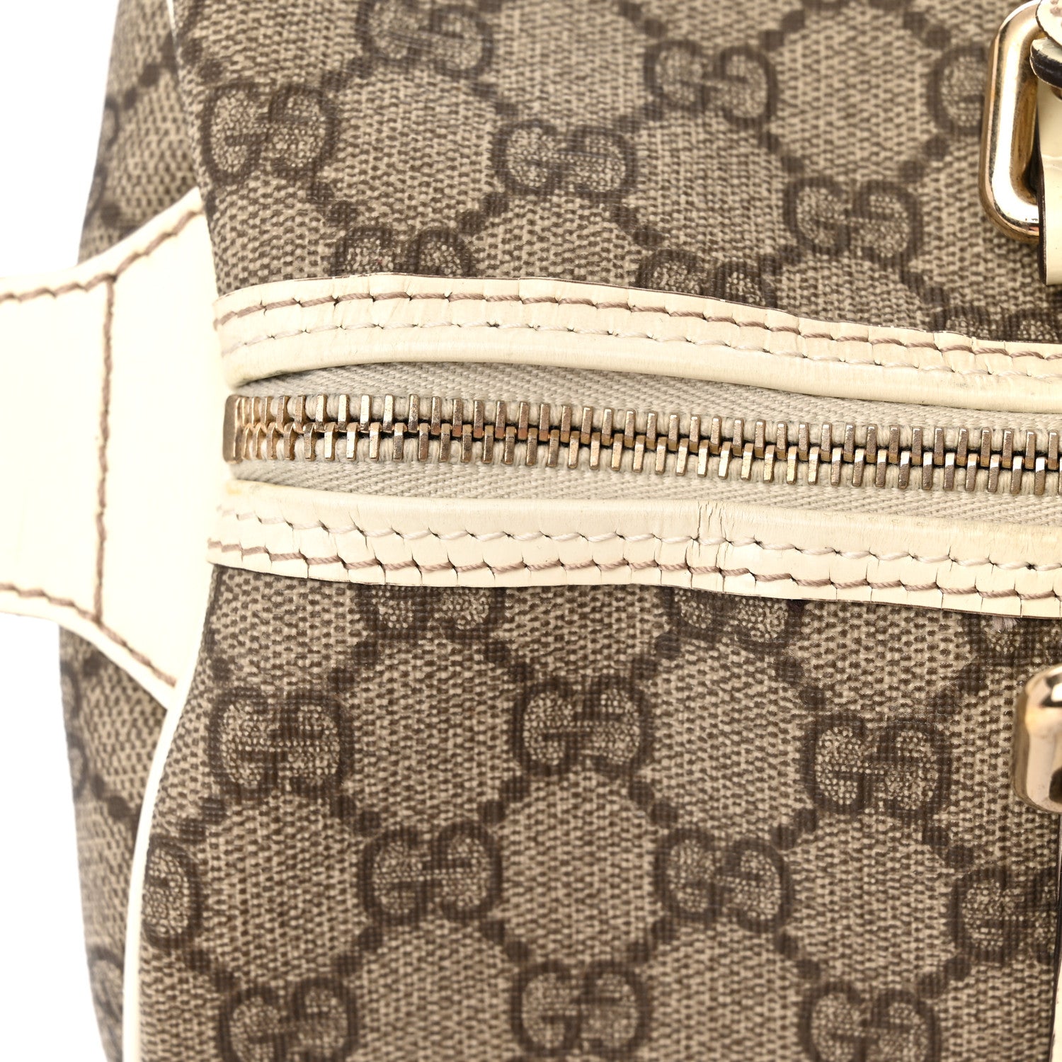 Gucci GG Plus Monogram Medium Joy Boston Off White 13 of 14