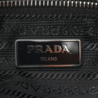 Prada Nylon Tessuto Impuntu Quilted Shoulder Bag Black 6 of 8