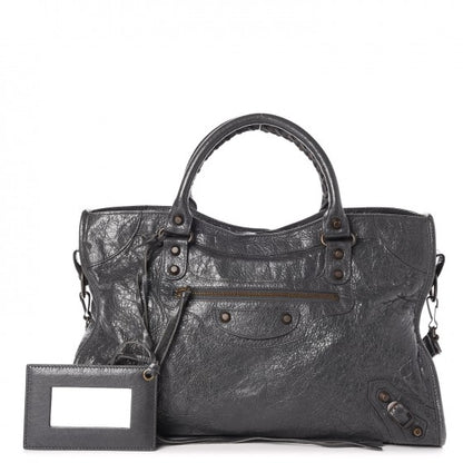 Balenciaga Agneau Classic Hardware City Gris Fossile 1 of 7