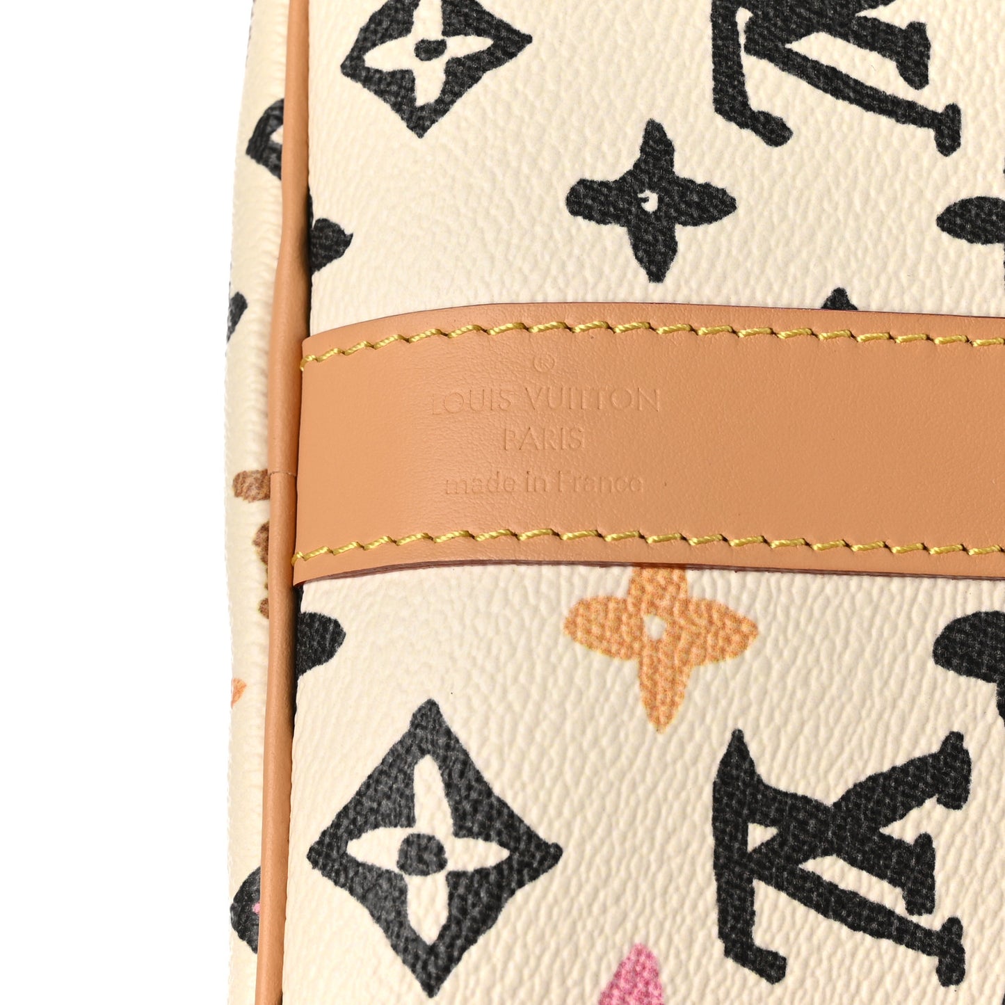 Monogram Craggy Keepall Bandouliere 45 Vanilla