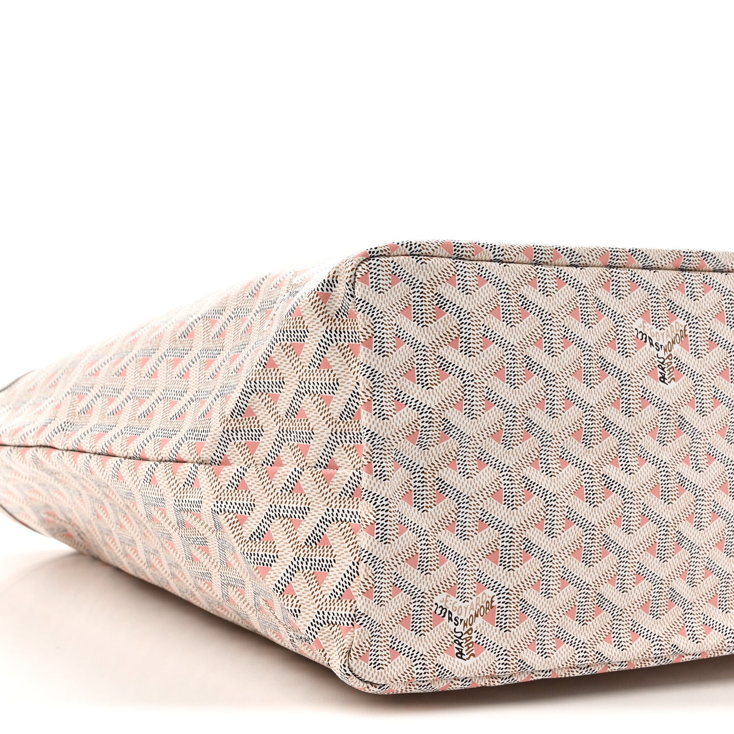 Goyardine Saint Louis Claire Voie PM White Pink