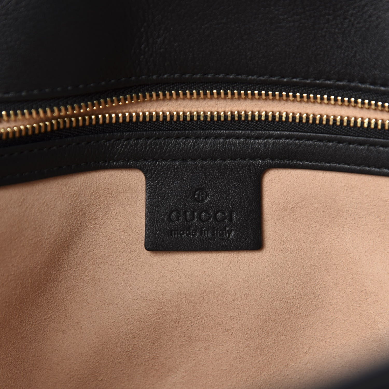 Gucci Soft Guccissima Signature Top Handle Tote Bag Black 8 of 10
