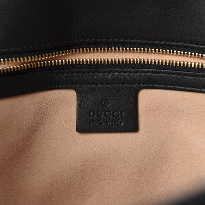 Gucci Soft Guccissima Signature Top Handle Tote Bag Black 8 of 10