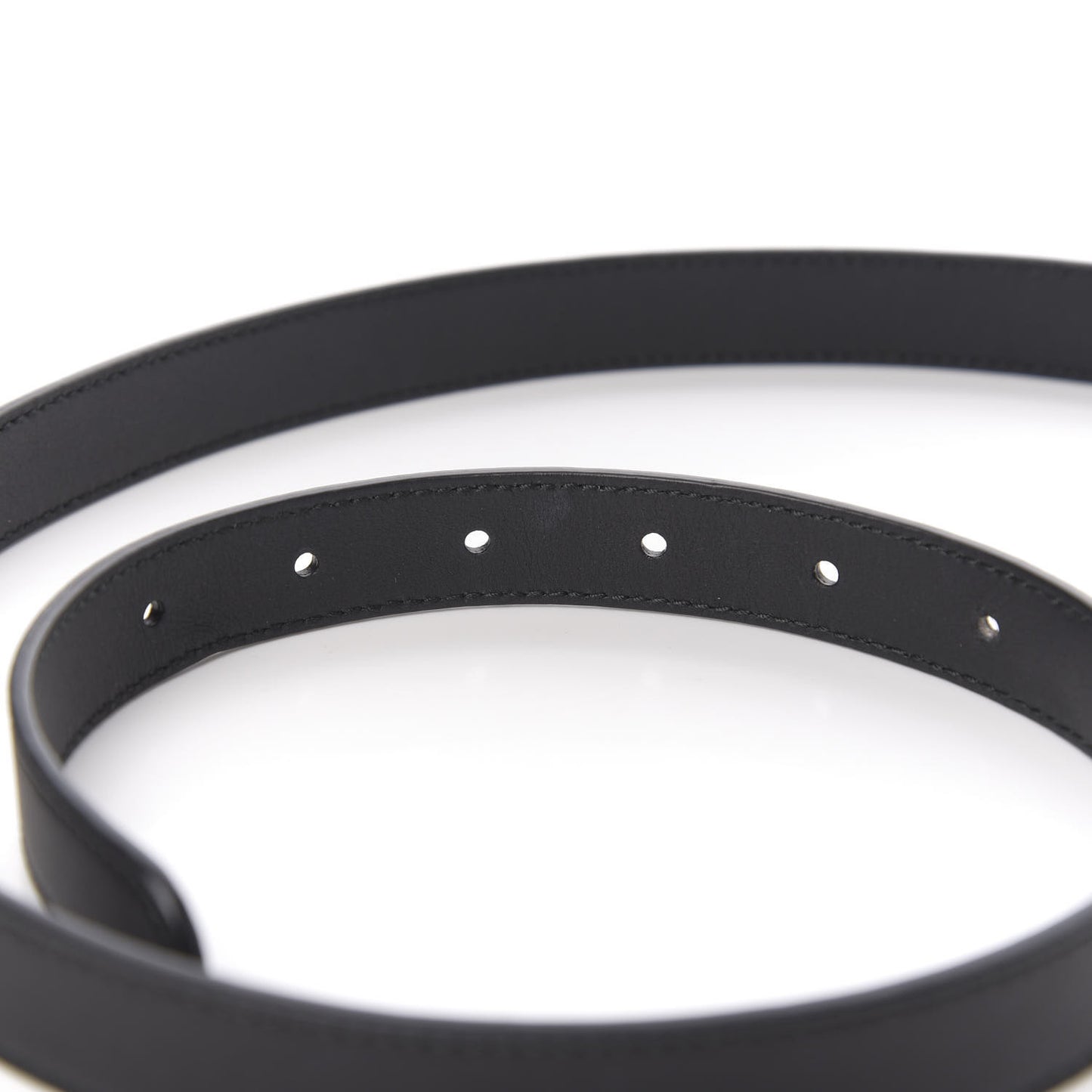 Calfskin Double G 20mm Belt 80 32 Black