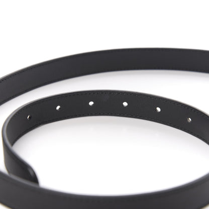 Gucci Calfskin Double G 20mm Belt 80 32 Black 5 of 6