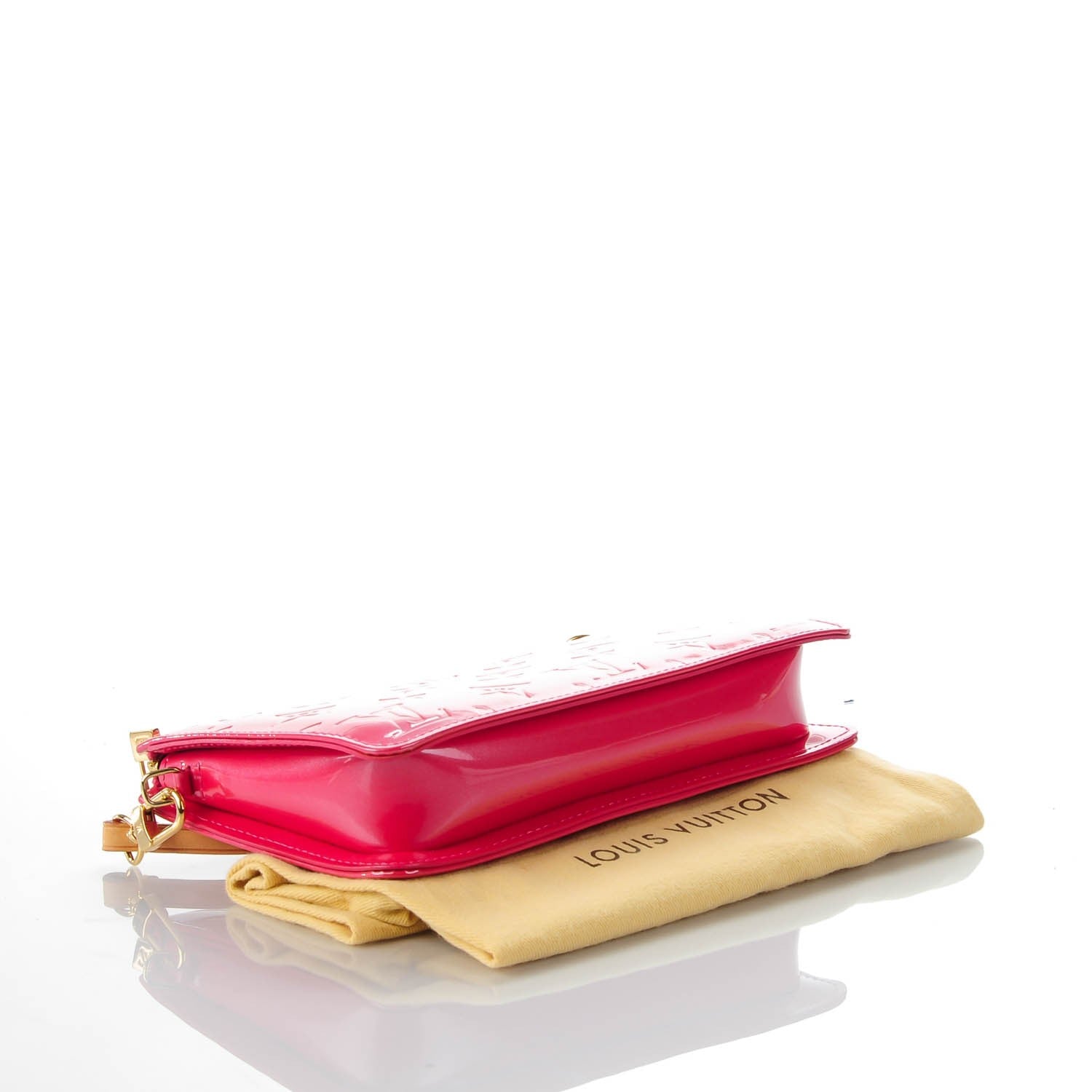 Louis Vuitton Vernis Lexington Pochette Framboise 8 of 14