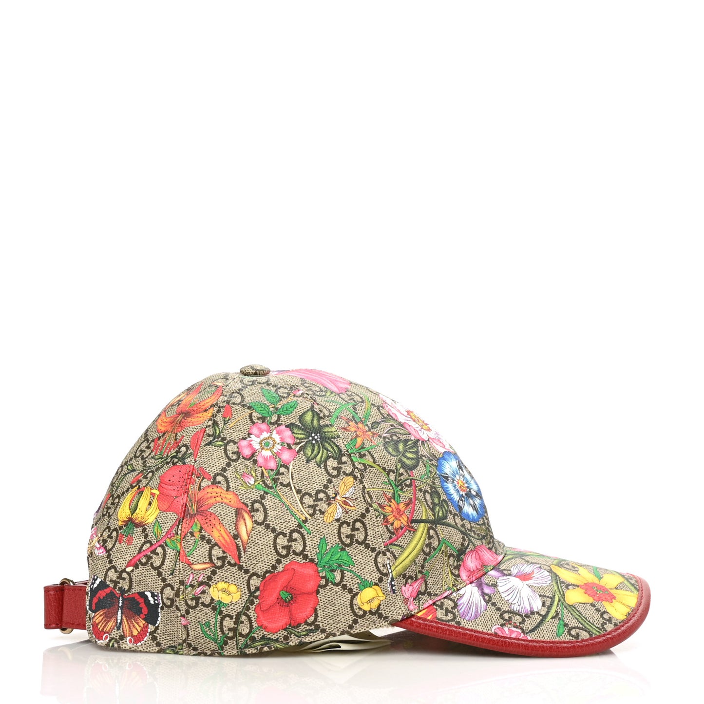 GG Supreme Flora Claudia Baseball Hat 58 L Red