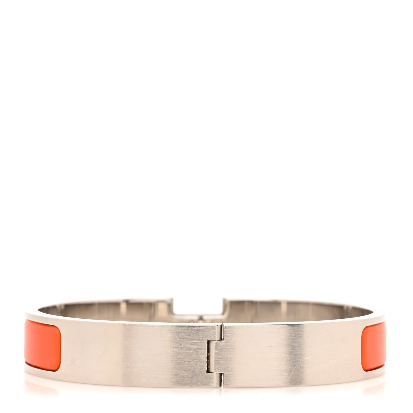 Matte Enamel Narrow Clic Clac HH Bracelet T6 Orange