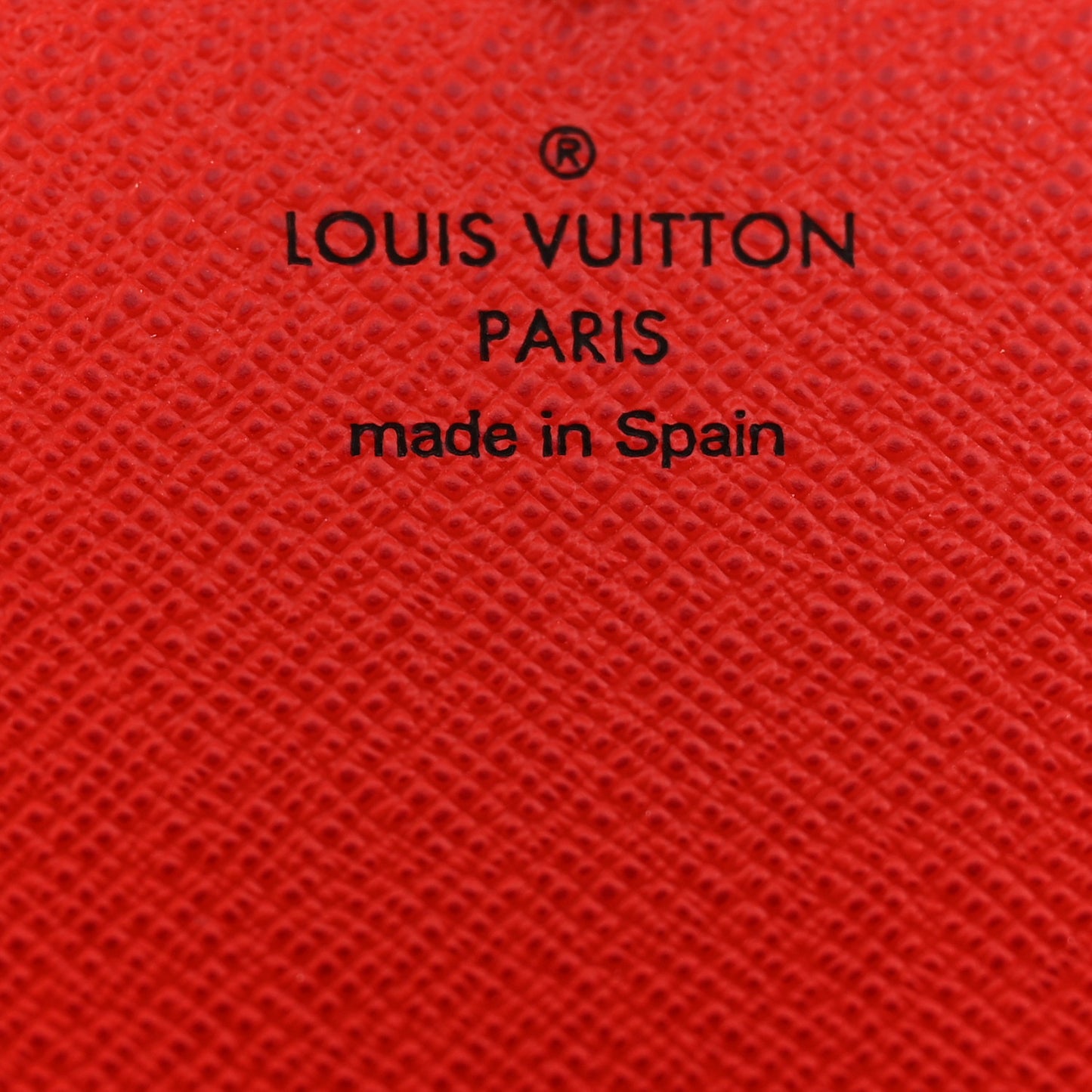 Monogram Sarah Wallet NM Coquelicot