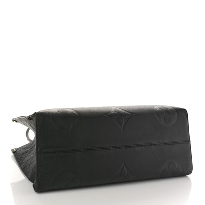 Louis Vuitton Empreinte Monogram Giant Onthego GM Black 4 of 8