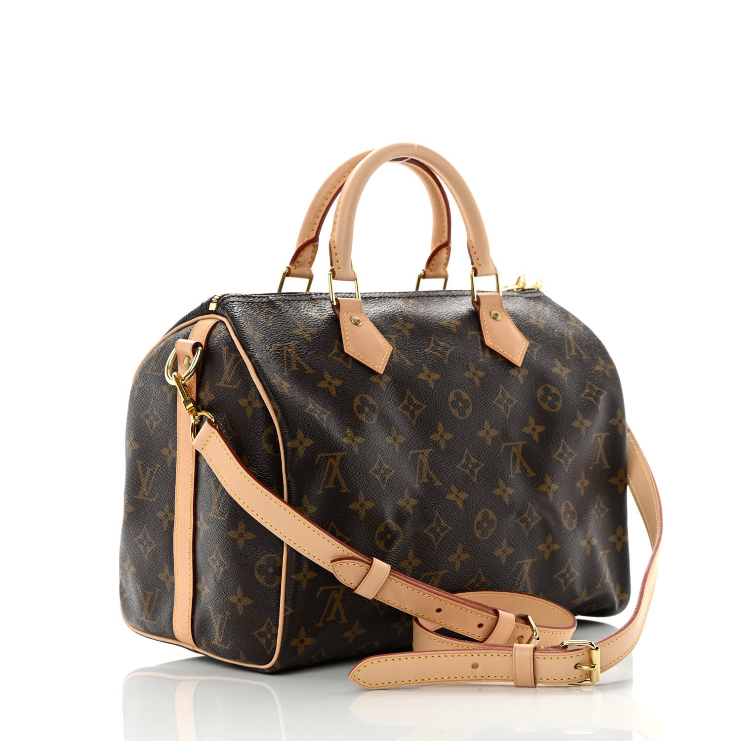 Louis Vuitton Monogram Speedy Bandouliere 30 3 of 12