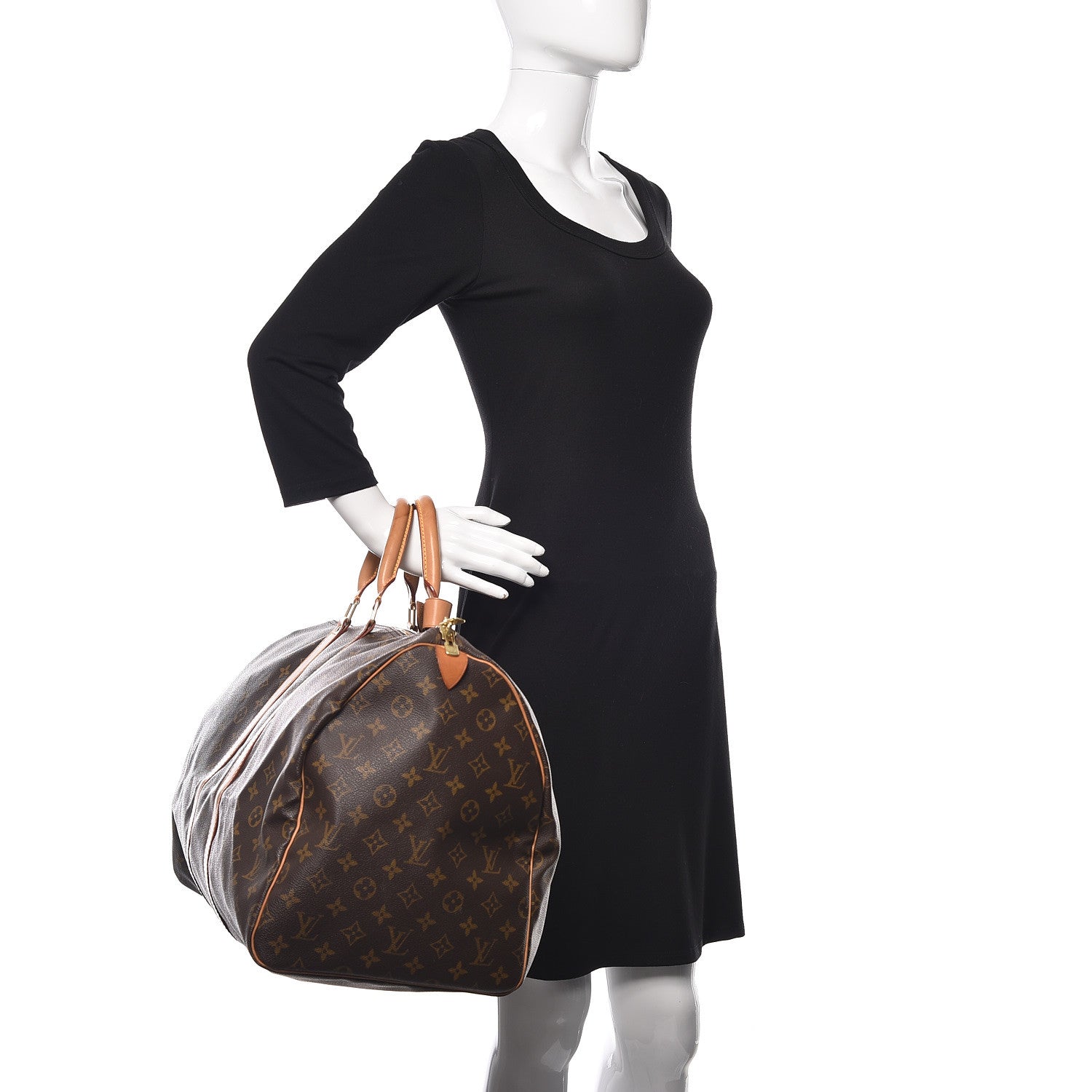 Louis Vuitton Monogram Keepall 55 2 of 17