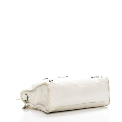Balenciaga Agneau Classic Hardware City White 4 of 14