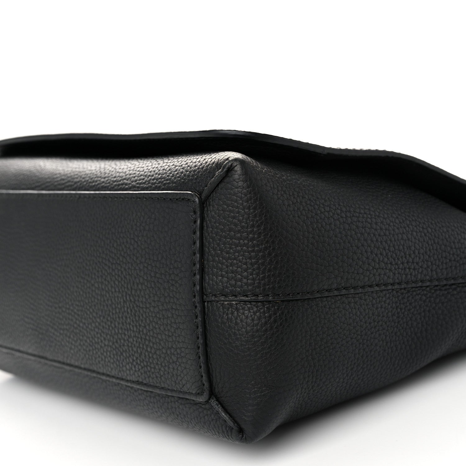 Burberry Signature Grain Medium Burleigh Crossbody Bag Black 9 of 11