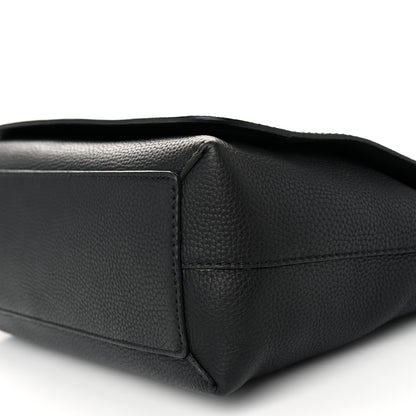 Burberry Signature Grain Medium Burleigh Crossbody Bag Black 9 of 11