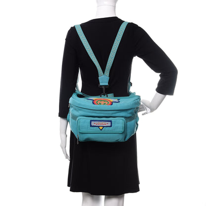 Gucci Nylon 80s Logo Patch Belt Bag Lago 2 of 12