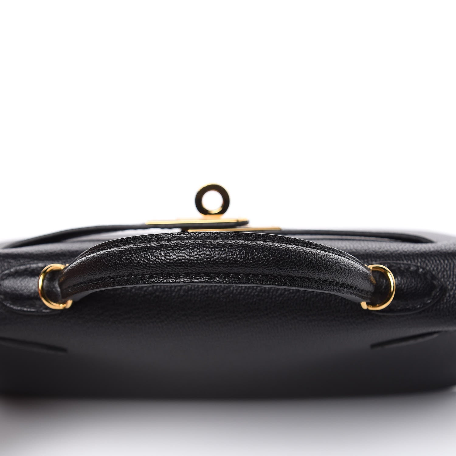 Hermes Chevre Mysore Mini Kelly Sellier 20 Black 20 of 25