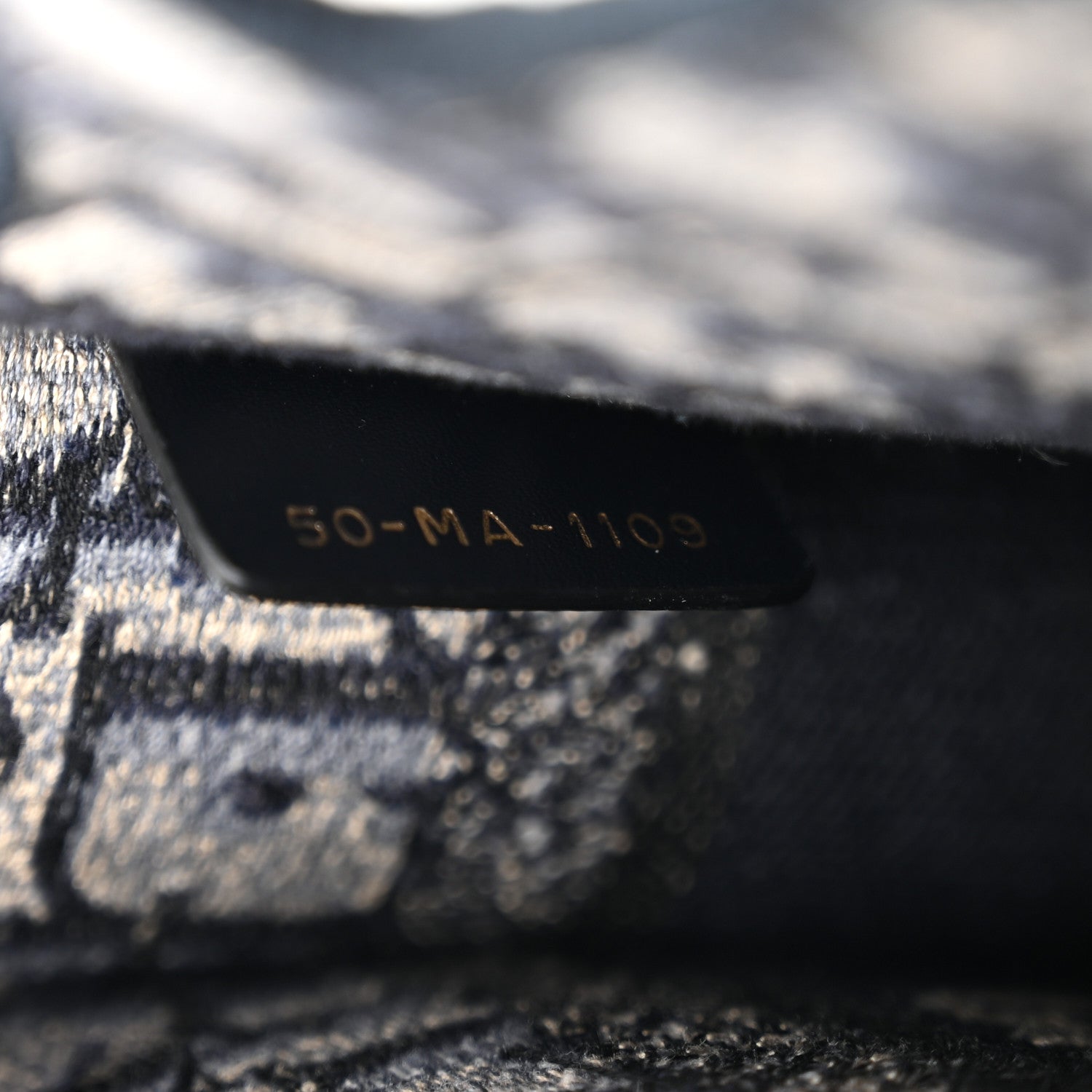 Christian Dior Oblique Mini Book Tote Blue Multicolor 8 of 13