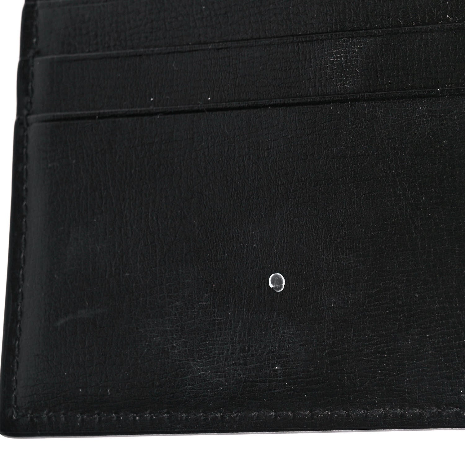 Saint Laurent Calfskin Monogram Flap Wallet Black 10 of 12
