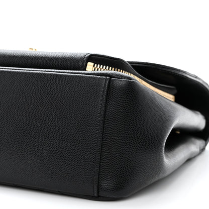 Chanel Caviar Quilted Large Business Affinity Flap Black 10 of 12