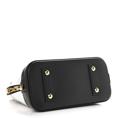 Louis Vuitton Monogram Architettura Alma BB Black White 4 of 8