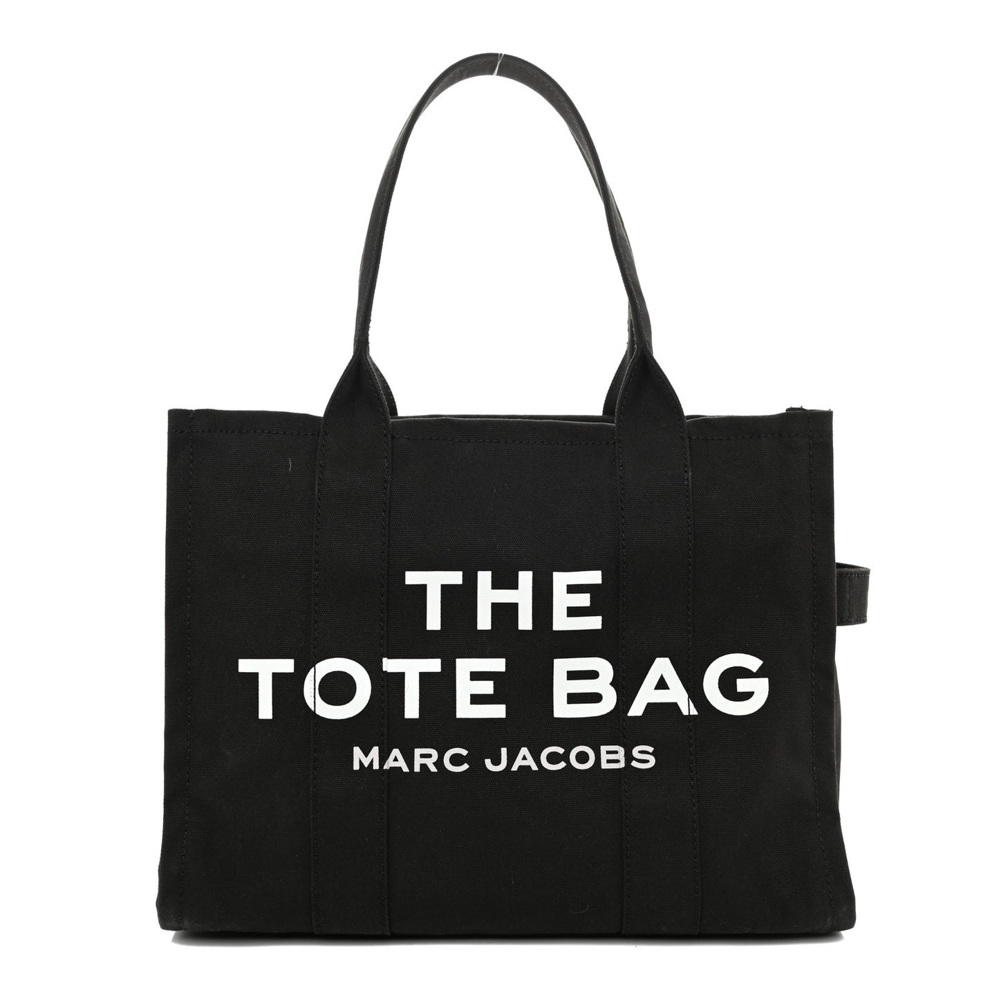Cotton Canvas Large The Tote Bag Black