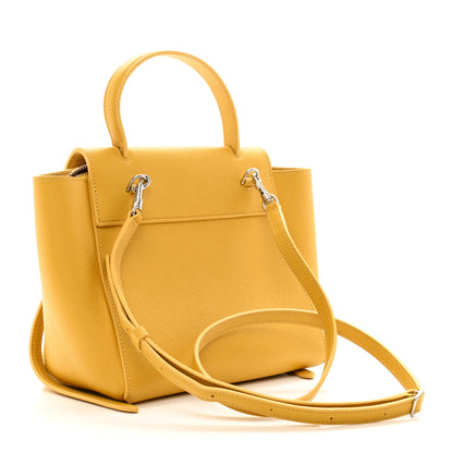 Celine Grained Calfskin Nano Belt Bag Sunflower 3 of 9