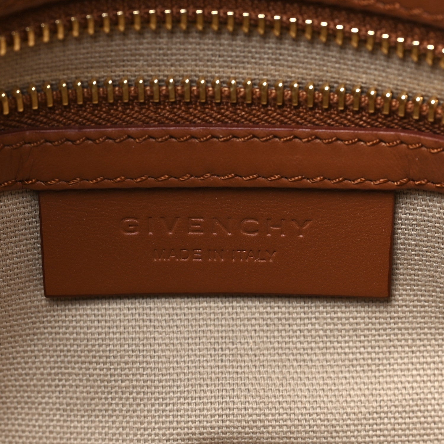 Givenchy Calfskin Medium Sway Cognac 6 of 10