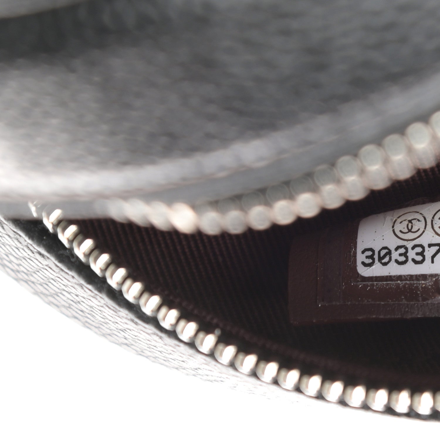 Chanel Caviar Quilted Round Clutch With Chain Black 7 of 11