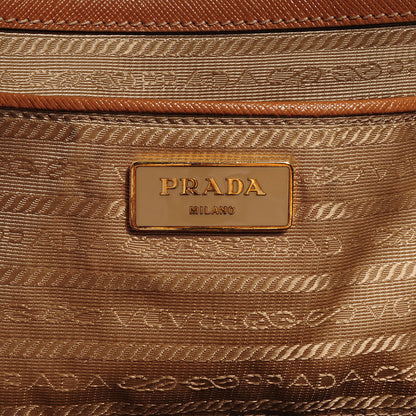 Prada Saffiano Lux Large Tote Caramel 6 of 9
