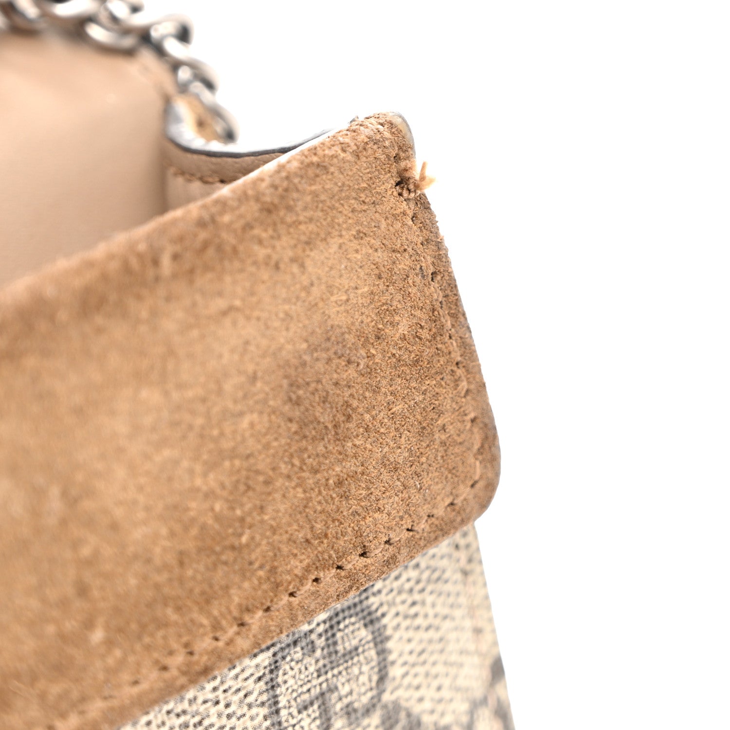 Gucci GG Supreme Monogram Super Mini Dionysus Shoulder Bag Taupe 11 of 11
