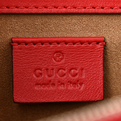 Gucci GG Supreme Monogram Arabesque Small Dionysus Shoulder Bag Hibiscus Red 7 of 14