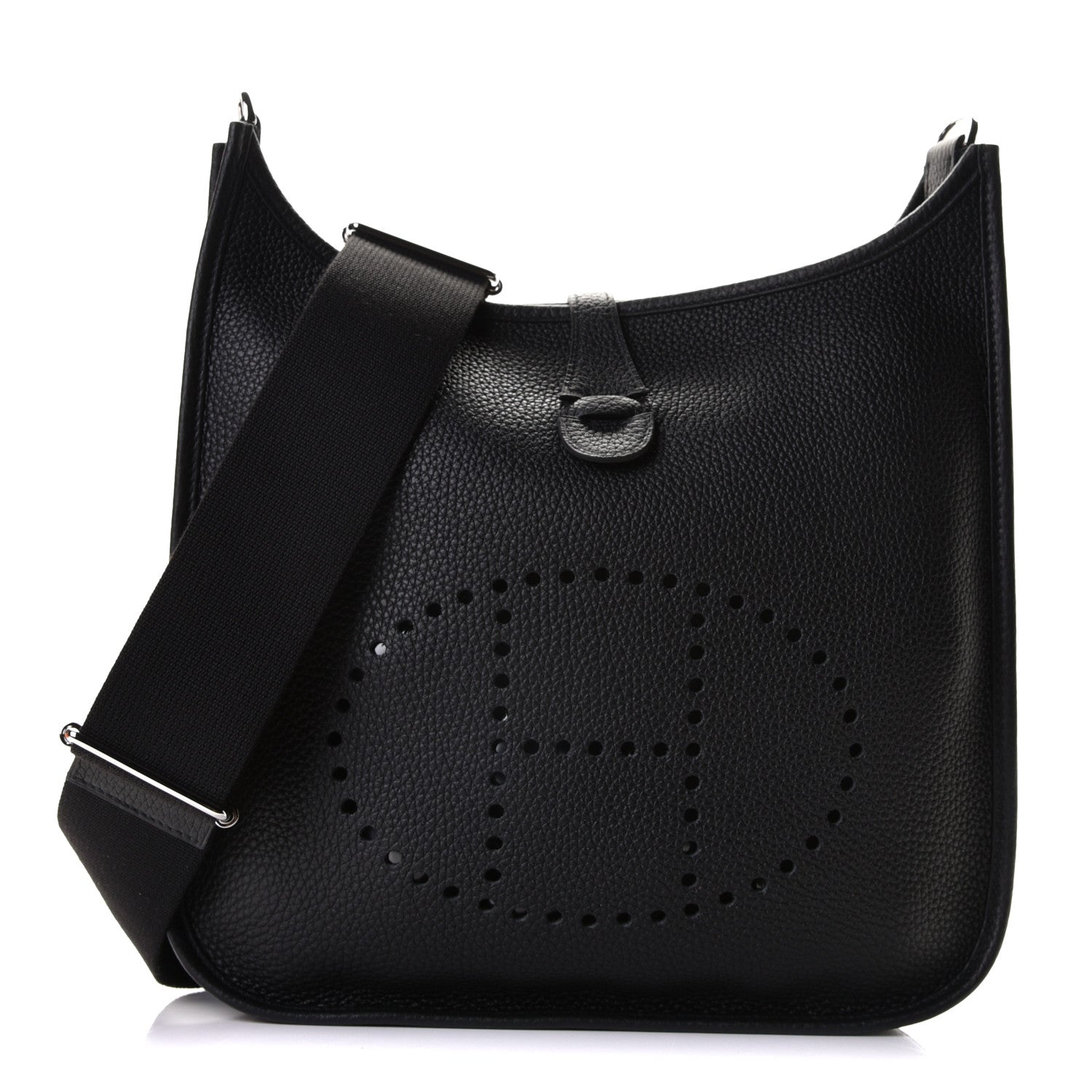 Hermes Taurillon Clemence Evelyne III PM Black 1 of 10