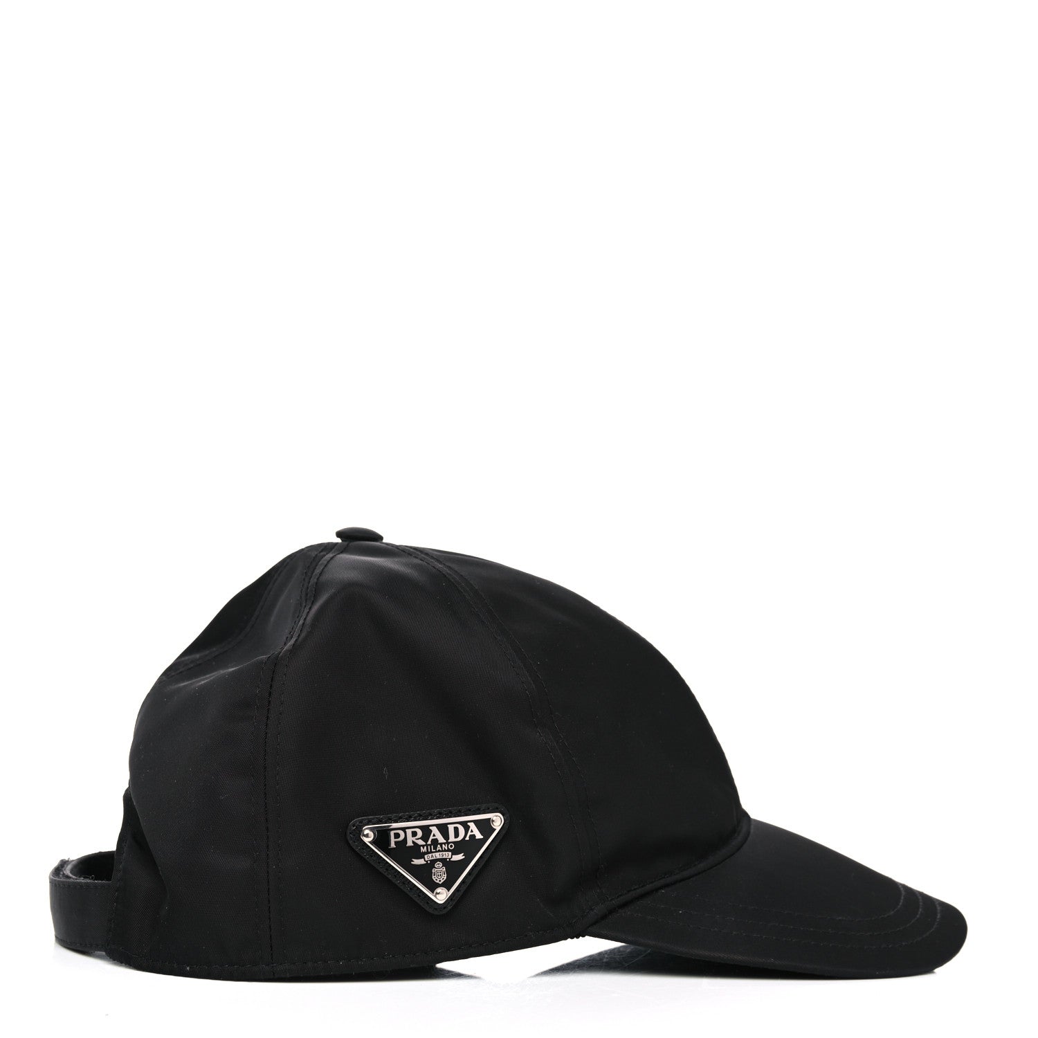Prada Re-Nylon Mens Baseball Cap L Black 4 of 6