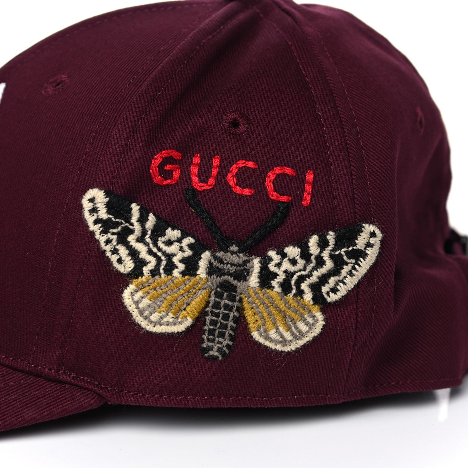 Gucci X MLB Cotton NY Yankees Baseball Hat 57-61 Lacquer 7 of 7
