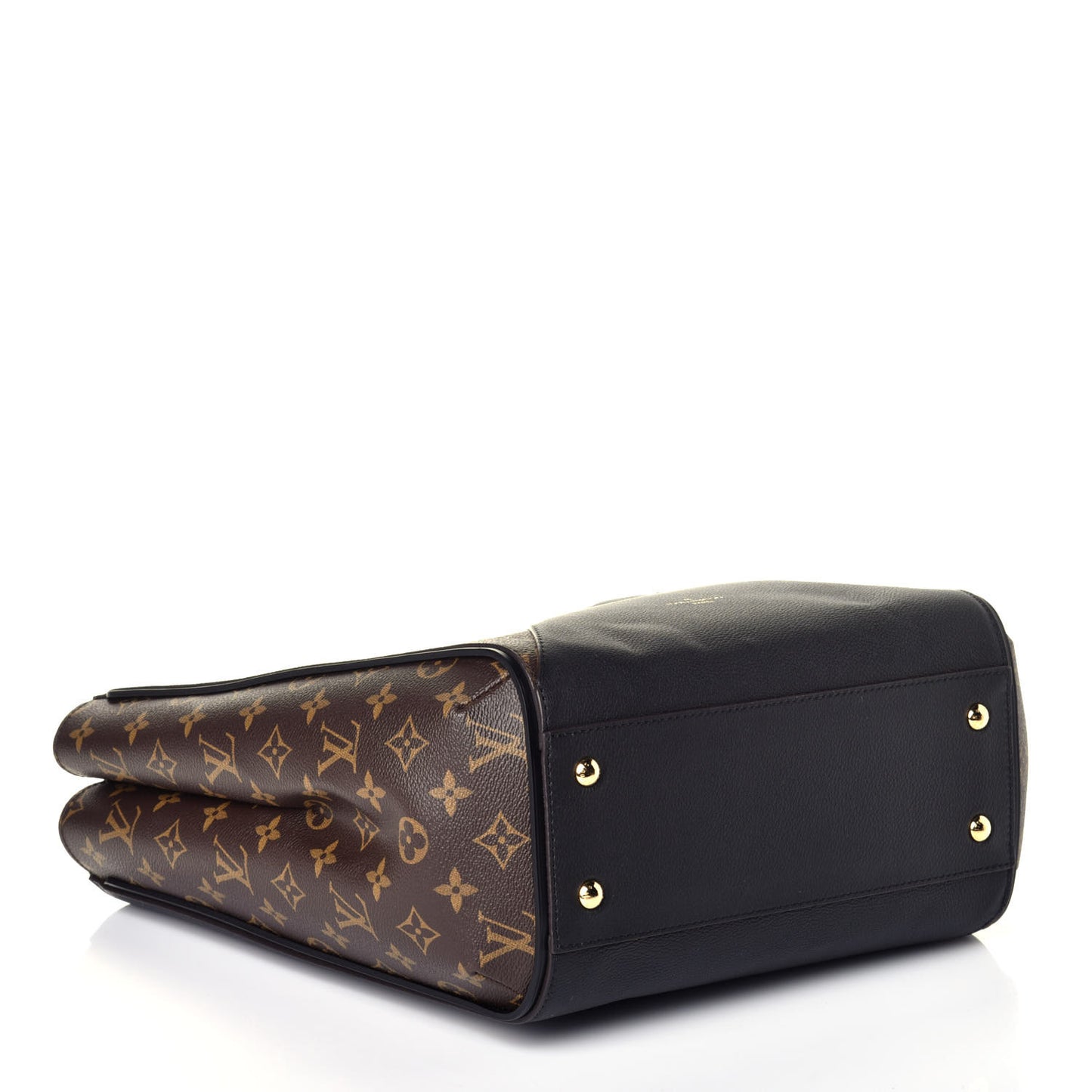 Calfskin Monogram Kimono Tote Black