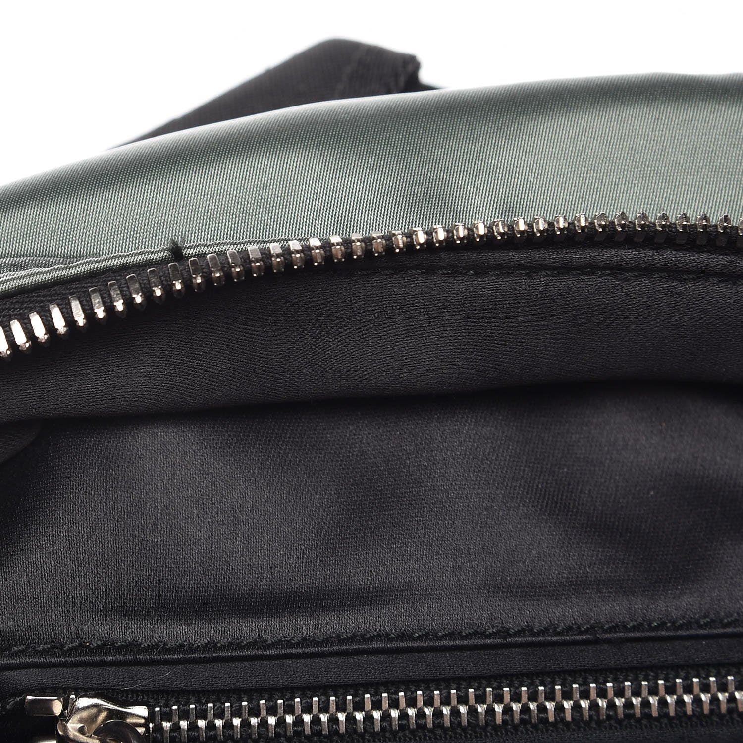 Miu Miu Nylon Satin Patches Bomber Backpack 8 of 10