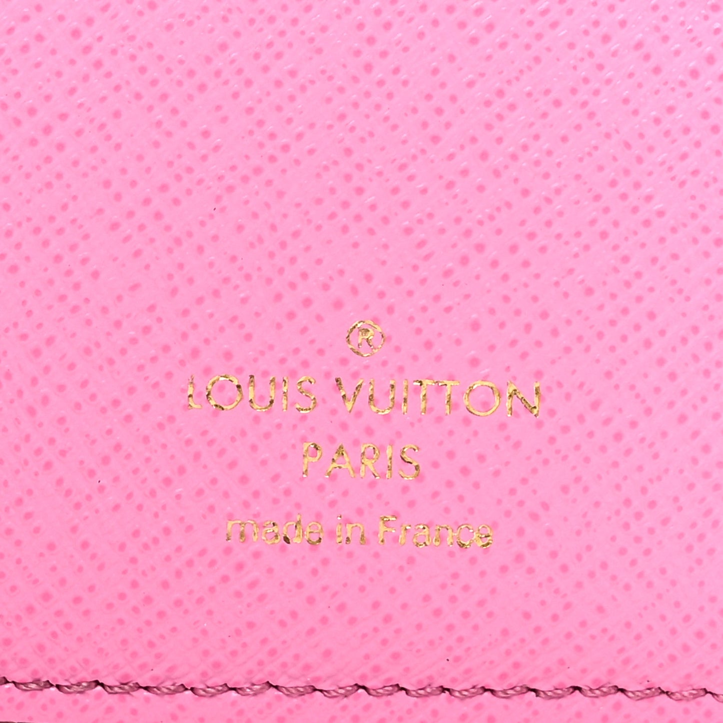 Monogram Lisa Wallet Rose Lollipop