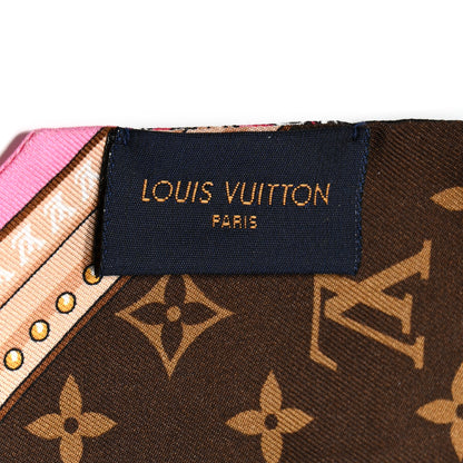 Louis Vuitton Silk Ultimate Monogram BB Bandeau Black 3 of 3
