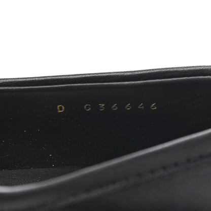 Chanel Lambskin Quilted CC Turnlock Loafers 35.5 Black 6 of 9