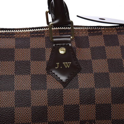Louis Vuitton Damier Ebene Speedy 35 9 of 11