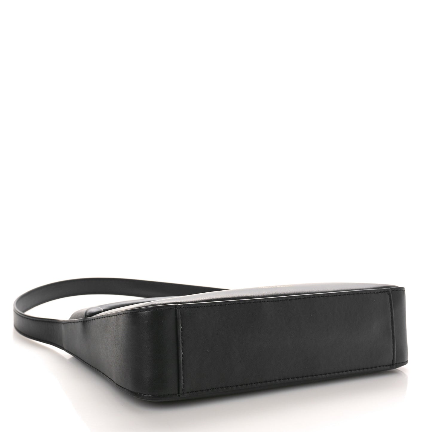 MANSUR GAVRIEL Smooth Calfskin Mini M Frame Bag Black