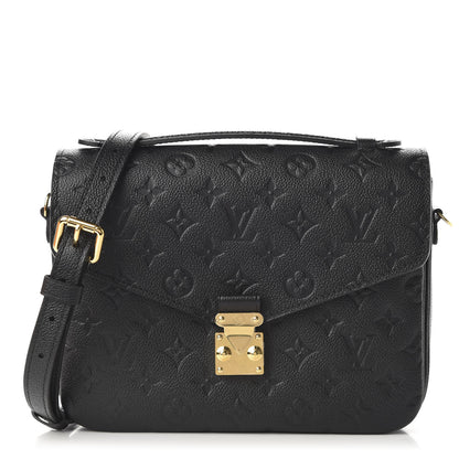 Louis Vuitton Empreinte Pochette Metis Black 1 of 10